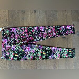 C&C Sport Floral Leggings Size L